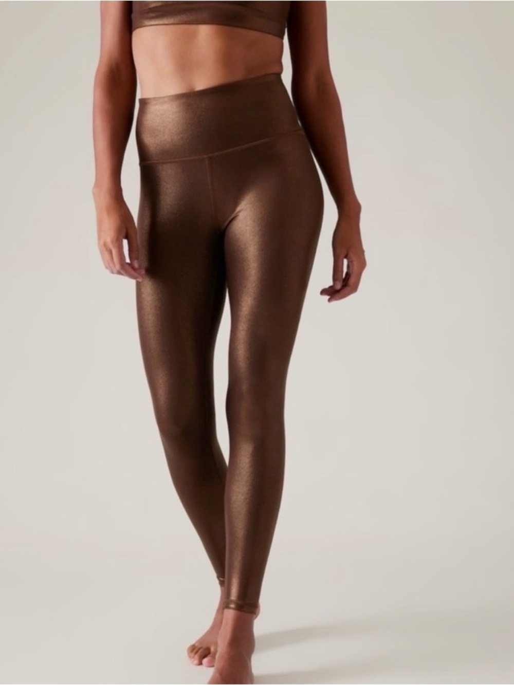 Athleta elation shine tight legging size S
